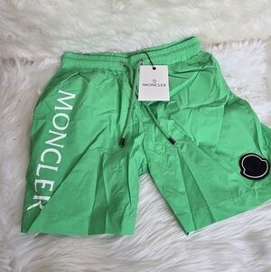 Moncler Green Swim Shorts Could Fit Size Small Also